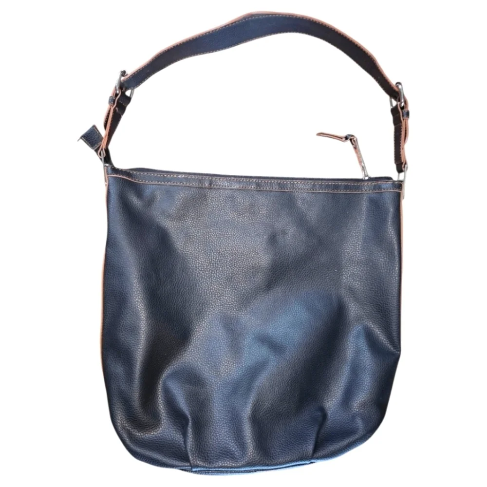 Dana Buchman Large Black Hobo Style Bag